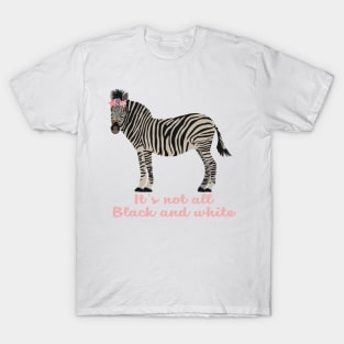 Floral Zebra T-Shirt